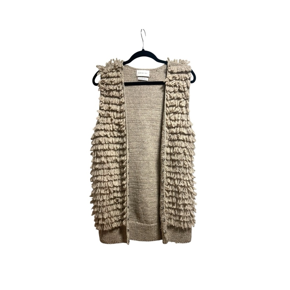 Eleven Six Wool Handknit Vest